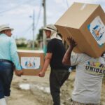 Segura EP distribuye ayuda humanitaria a 200 familias de Sabana Grande, en Progreso