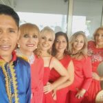 Se realizó la presentación de las candidatas a «Señorita 25 de Julio» y «Señora Pasarela»