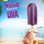 TOPSY presenta su nuevo sabor de Helado FROZEN UVA, 100% con colorante natural