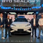 BYD presentó el nuevo SUV Sealion 7, su familia de autos eléctricos y super híbridos en el Autoshow 2025