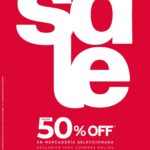 Por aniversario SALE hasta el 50% off en mercaderia seleccionada