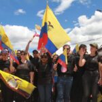 Así fue la primera marcha con la que el presidente Daniel Noboa midió la capacidad de movilización de su gobierno