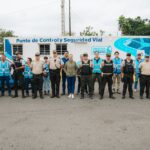En Milagro instalamos Punto de Control y Seguridad Vial para prevenir delitos