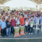 Pequeños productores arroceros de Salitre reciben respaldo de la Prefectura del Guayas