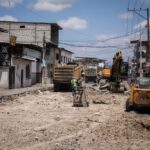 Calle Cuenca inicia su transformación con pavimento de hormigón y nueva red de aguas lluvias