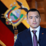 Noboa traslada temporalmente sede del Ejecutivo a Latacunga tras eliminación del subsidio al diésel