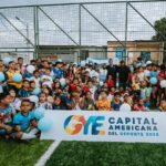 Cientos de niños y jóvenes de la Coop. Reinaldo Quiñónez estrenan moderna cancha municipal