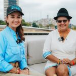 En Guayaquil, prefectas Marcela Aguiñaga y Lourdes Tibán cumplen encuentro de trabajo por la Mancomunidad de la cuenca del río Guayas