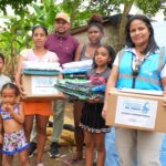 Prefectura del Guayas llevó asistencia humanitaria para afectados por el colapso de dos viviendas, a causa de fuertes lluvias, en el Triunfo y Yaguachi