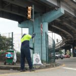Intervención en pasos elevados del norte evita focos de insalubridad y recupera el espacio público