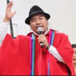 Leonidas Iza es elegido como presidente de la Ecuarunari