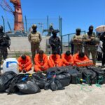 Ecuador y EE.UU. incautan cerca de 2 toneladas de droga en altamar