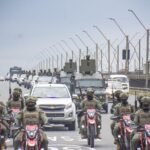 Militares se movilizan de forma masiva en Durán horas antes del toque de queda en Ecuador