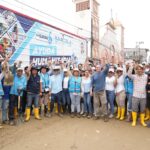Más de 600 familias beneficiadas en Balao tras inundaciones: Viceprefecto del Guayas, Carlos Serrano, lideró jornada de atención integral que incluyó trabajos de limpieza y remoción de capas de lodo que cubrían gran parte de las calles del cantón