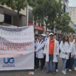 Guayaquil se moviliza: Exigen empleo digno y mejoras urgentes en el sistema de salud