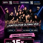 ¡Vuelve la nostalgia pop! Mercurio y Magneto anuncian en Guayaquil lo que podría ser su última gira juntos