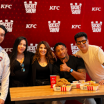 Éxito total en KFC: José «El Choclo» Quintero se tomó el Autorápido de KFC El Inca