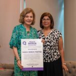 Reconocen a Isabel Noboa por su aporte a la protección de los derechos de las mujeres en Ecuador