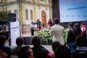 Gobierno del presidente Daniel Noboa inauguró el Centro Violeta de Chambo para proteger a mujeres víctimas de violencia en Chimborazo