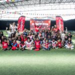 El fútbol unió a las familias que forman parte del programa social Mujeres Confeccionistas de Deprati