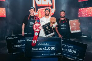 The World Burger Show 2026 coronó a las mejores hamburguesas del país