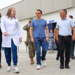 Presidente Daniel Noboa acompañó en la inauguración del Centro de Atención Integral de Salud para personas con discapacidad de Machala