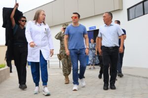 Presidente Daniel Noboa acompañó en la inauguración del Centro de Atención Integral de Salud para personas con discapacidad de Machala