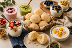 Cinco formas de disfrutar el pan de yuca con yogurt este 22 de agosto
