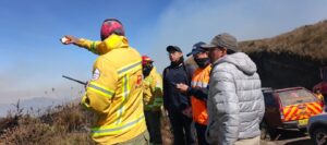 Incendios forestales en Ecuador: SNGR mantiene monitoreo y respuesta activa con 12 eventos en combate