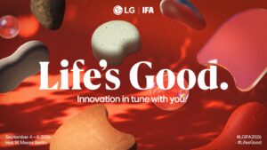 LG presentará soluciones de IA conectadas en los espacios del hogar, los estilos de vida y las rutinas diarias de sus consumidores