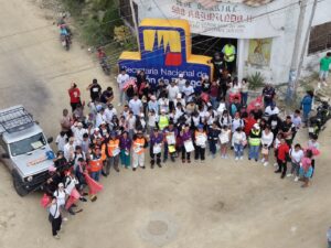 Jóvenes se suman a acciones de prevención y fortalecimiento comunitario en Salinas