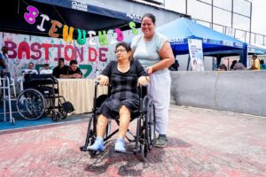 Feria Compartir Ciudadano acercó servicios municipales y ayudas técnicas a familias de Bastión Popular