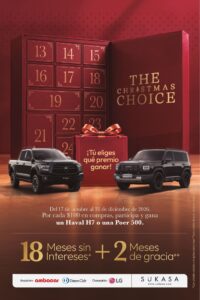 Sukasa presenta “The Christmas Choice: Tú eliges qué premio ganar”
